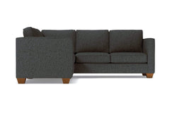 Catalina 2pc L-Sectional Sofa :: Leg Finish: Pecan