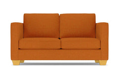 Catalina Apartment Size Sleeper Sofa Bed :: Leg Finish: Natural / Sleeper Option: Deluxe Innerspring Mattress