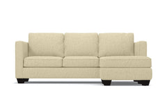 Catalina Reversible Chaise Sleeper Sofa Bed :: Leg Finish: Espresso / Sleeper Option: Memory Foam Mattress