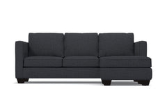 Catalina Reversible Chaise Sleeper Sofa Bed :: Leg Finish: Espresso / Sleeper Option: Deluxe Innerspring Mattress