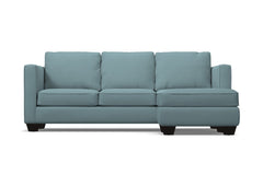 Catalina Reversible Chaise Sleeper Sofa Bed :: Leg Finish: Espresso / Sleeper Option: Memory Foam Mattress