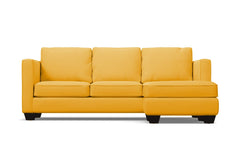 Catalina Reversible Chaise Sleeper Sofa Bed :: Leg Finish: Espresso / Sleeper Option: Deluxe Innerspring Mattress