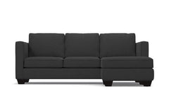 Catalina Reversible Chaise Sleeper Sofa Bed :: Leg Finish: Espresso / Sleeper Option: Deluxe Innerspring Mattress