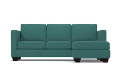 Catalina Reversible Chaise Sleeper Sofa Bed :: Leg Finish: Espresso / Sleeper Option: Memory Foam Mattress