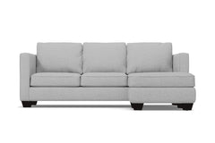 Catalina Reversible Chaise Sleeper Sofa Bed :: Leg Finish: Espresso / Sleeper Option: Memory Foam Mattress