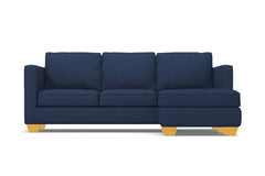 Catalina Reversible Chaise Sleeper Sofa Bed:: Leg Finish: Natural / Sleeper Option: Memory Foam Mattress