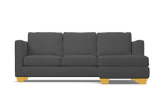 Catalina Reversible Chaise Sleeper Sofa Bed :: Leg Finish: Natural / Sleeper Option: Deluxe Innerspring Mattress