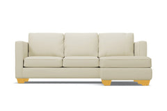 Catalina Reversible Chaise Sleeper Sofa Bed :: Leg Finish: Natural / Sleeper Option: Deluxe Innerspring Mattress