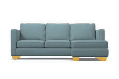 Catalina Reversible Chaise Sleeper Sofa Bed :: Leg Finish: Natural / Sleeper Option: Deluxe Innerspring Mattress