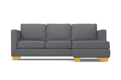 Catalina Reversible Chaise Sleeper Sofa Bed :: Leg Finish: Natural / Sleeper Option: Deluxe Innerspring Mattress