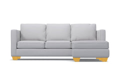 Catalina Reversible Chaise Sleeper Sofa Bed :: Leg Finish: Natural / Sleeper Option: Deluxe Innerspring Mattress