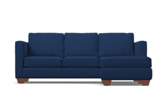 Catalina Reversible Chaise Sleeper Sofa Bed :: Leg Finish: Pecan / Sleeper Option: Deluxe Innerspring Mattress