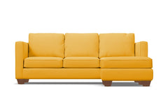 Catalina Reversible Chaise Sofa :: Leg Finish: Pecan