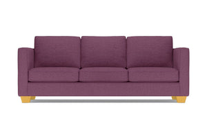 Catalina Queen Size Sleeper Sofa Bed :: Leg Finish: Natural / Sleeper Option: Memory Foam Mattress