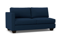 Catalina Left Arm Apartment Size Sofa :: Leg Finish: Espresso / Configuration: LAF - Chaise on the Left