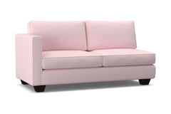 Catalina Left Arm Apartment Size Sofa :: Leg Finish: Espresso / Configuration: LAF - Chaise on the Left