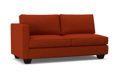 Catalina Left Arm Apartment Size Sofa :: Leg Finish: Espresso / Configuration: LAF - Chaise on the Left