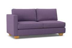 Catalina Left Arm Apartment Size Sofa :: Leg Finish: Natural / Configuration: LAF - Chaise on the Left