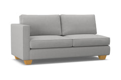 Catalina Left Arm Apartment Size Sofa :: Leg Finish: Natural / Configuration: LAF - Chaise on the Left