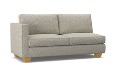 Catalina Left Arm Apartment Size Sofa :: Leg Finish: Natural / Configuration: LAF - Chaise on the Left