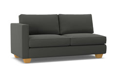 Catalina Left Arm Apartment Size Sofa :: Leg Finish: Natural / Configuration: LAF - Chaise on the Left