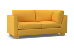 Catalina Left Arm Corner Apt Size Sofa :: Leg Finish: Natural / Configuration: LAF - Chaise on the Left