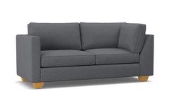 Catalina Left Arm Corner Apt Size Sofa :: Leg Finish: Natural / Configuration: LAF - Chaise on the Left