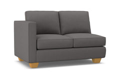 Catalina Left Arm Loveseat :: Leg Finish: Natural / Configuration: LAF - Chaise on the Left