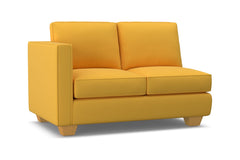 Catalina Left Arm Loveseat :: Leg Finish: Natural / Configuration: LAF - Chaise on the Left