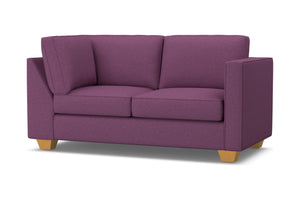 Catalina Right Arm Corner Apt Size Sofa :: Leg Finish: Natural / Configuration: RAF - Chaise on the Right