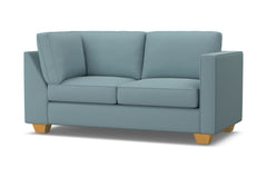 Catalina Right Arm Corner Apt Size Sofa :: Leg Finish: Natural / Configuration: RAF - Chaise on the Right