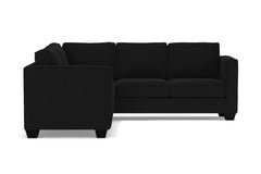 Catalina 2pc Sleeper L-Sectional :: Leg Finish: Espresso / Sleeper Option: Memory Foam Mattress