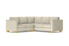 Catalina 2pc Sleeper L-Sectional :: Leg Finish: Natural / Sleeper Option: Memory Foam Mattress