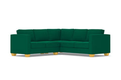 Catalina 2pc Sleeper L-Sectional :: Leg Finish: Natural / Sleeper Option: Deluxe Innerspring Mattress