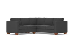 Catalina 2pc L-Sectional Sofa :: Leg Finish: Pecan