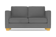 Catalina Apartment Size Sleeper Sofa Bed :: Leg Finish: Natural / Sleeper Option: Deluxe Innerspring Mattress