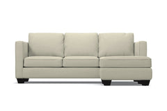 Catalina Reversible Chaise Sleeper Sofa Bed :: Leg Finish: Espresso / Sleeper Option: Memory Foam Mattress