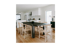 Clifton Extendable Dining Table GRAPHITE