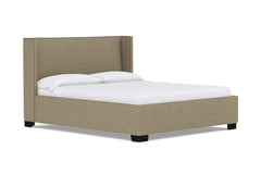 Everett Upholstered Bed :: Leg Finish: Espresso / Size: California King