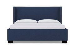 Everett Upholstered Bed :: Leg Finish: Espresso / Size: California King