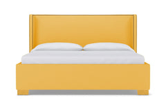 Everett Upholstered Bed :: Leg Finish: Natural / Size: Full Size