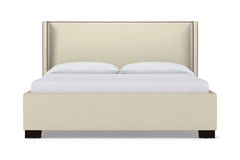Everett Upholstered Bed :: Leg Finish: Espresso / Size: King