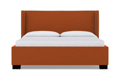 Everett Upholstered Bed :: Leg Finish: Espresso / Size: Queen Size
