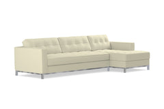 Fillmore 2pc Sleeper Sectional :: Configuration: RAF - Chaise on the Right / Sleeper Option: Deluxe Innerspring Mattress