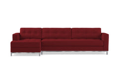 Fillmore 2pc Sleeper Sectional :: Configuration: LAF - Chaise on the Left / Sleeper Option: Memory Foam Mattress