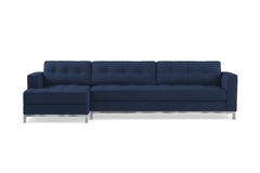 Fillmore 2pc Sleeper Sectional :: Configuration: LAF - Chaise on the Left / Sleeper Option: Memory Foam Mattress