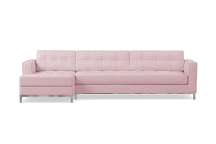 Fillmore 2pc Sleeper Sectional :: Configuration: LAF - Chaise on the Left / Sleeper Option: Memory Foam Mattress