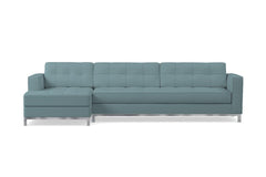 Fillmore 2pc Sleeper Sectional :: Configuration: LAF - Chaise on the Left / Sleeper Option: Memory Foam Mattress