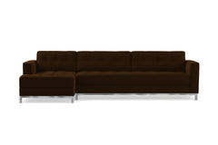 Fillmore 2pc Sleeper Sectional :: Configuration: LAF - Chaise on the Left / Sleeper Option: Memory Foam Mattress