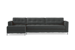 Fillmore 2pc Sleeper Sectional :: Configuration: LAF - Chaise on the Left / Sleeper Option: Memory Foam Mattress